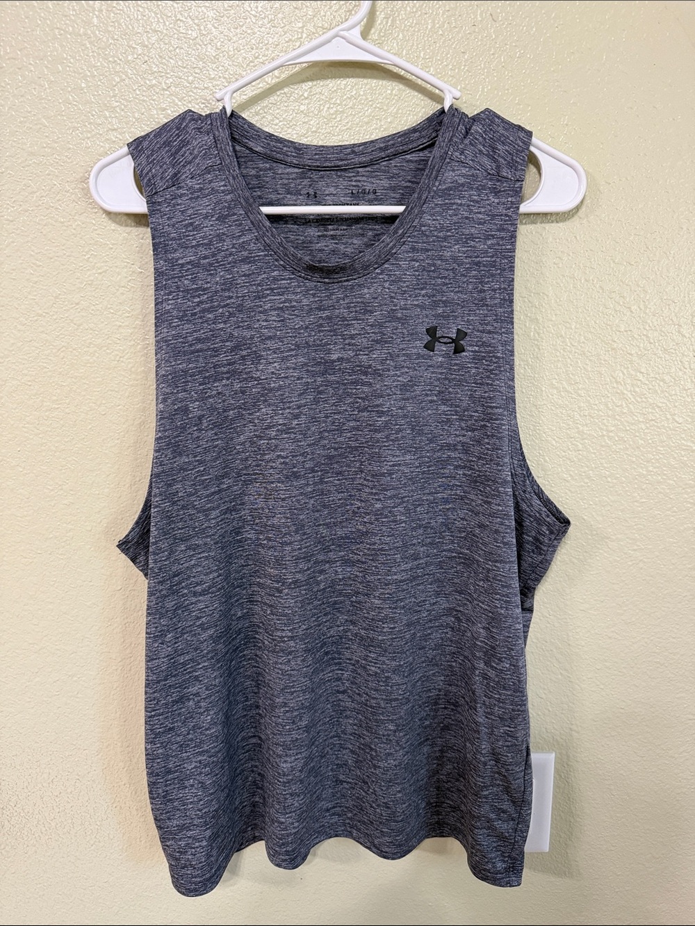 Under Armour Men’s Charcoal Heather The Tech Tank
